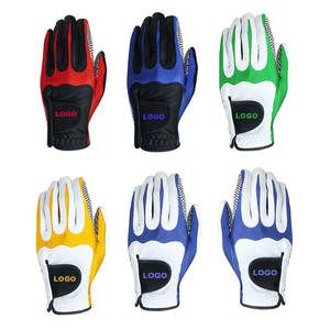 Guantes de Golf Unisex de Piel de Oveja de Alta Calidad, Transpirables, con Logotipo Personalizado, para Zurdos y Diestros, Aptos para Deportes - Product Image 6