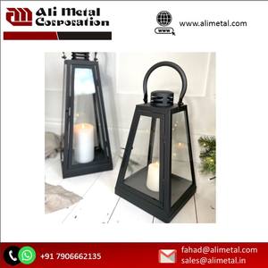 Accesorios de iluminación de farol hechos a mano ecológicos de madera modernos personalizados para decoración de Navidad, hogar, Hotel, restaurante - Product Image 6