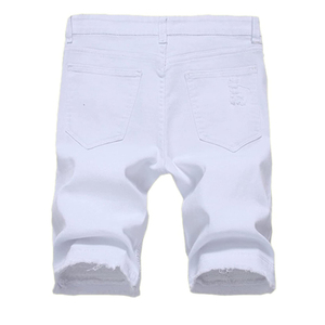 Nouveau produit Shorts en jean pour hommes Shorts d'été pour hommes de haute qualité Couleur et logo personnalisés Shorts décontractés pour hommes avec poches Jeans court - Product Image 6