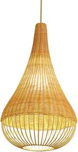 Elegant Modern <b>Rattan</b> Hand-woven <b>Pendant</b> Hanging Lamp for Living Room and Dining Room Decoration - Product Image 4