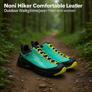Zapatos de Senderismo Noni Hiker, Cómodos, de Cuero, para Exteriores, para Hombre y Mujer - Product Image 3
