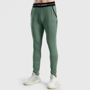 กางเกงขายาว Pro Fit สีเขียว ปรับแต่งโลโก้ได้ ทรงหลวม สไตล์ทหาร ลายตรง ไซส์ XL ถึง 6XL - Product Image 1