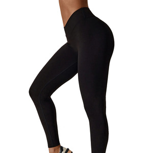 Conjunto de Yoga de 2 Piezas para Mujer, Color Sólido, Totalmente Personalizado, Transpirable, Antiarrugas, de Alta Calidad, Ecológico, Gran Venta, Precio Razonable - Product Image 3