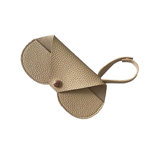 Leather Glasses Case Eyeglass Case Sleeve Eyewear <b>Sunglasses</b> Pouch Gift For Him Her Artisan Cover Custom Logo - Product Image 2