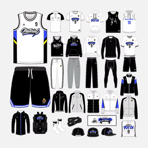 Conjunto de Ropa de Baloncesto al por Mayor, Camiseta de Baloncesto Reversible para Hombre, Uniformes Personalizados, Jersey de Baloncesto - Product Image 1