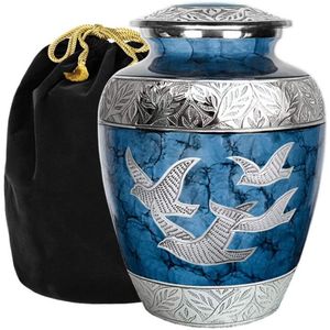 Urnas de Metal de último diseño para Funeral, urna de cremación para adultos, disponible a precio de venta al por mayor, de proveedor indio - Product Image 5