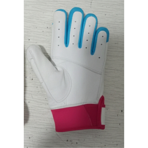 Guantes de bateo de alto rendimiento para jugadores de béisbol que ofrecen agarre avanzado, absorción de impactos, ajuste cómodo y diseño en cuero. - Product Image 5