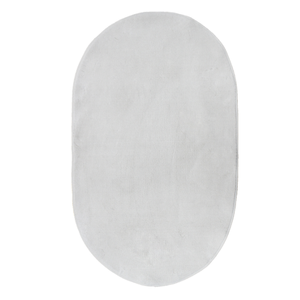 Wholesale Solid Oval Ecru Woven Yarn Dyed Jacquard <b>Bath</b> Rug 70x120 cm Hotel Collection High <b>Absorbent</b> Made In Turkey Denizli OEM - Product Image 1