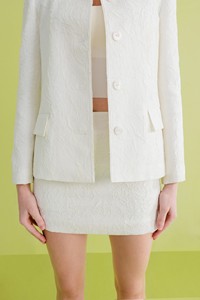 Factory Price Women'S <b>Jackets</b> Good Quality Custom Packing Vera Shirt <b>Jacket</b> Lustrous Twist Blend Whiteant Vietnam Wholesaler - Product Image 4