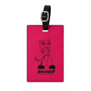 Étiquette de bagage en caoutchouc personnalisée avec design de lettres gravées - Cadeau luxueux et tendance pour les promotions - Product Image 1