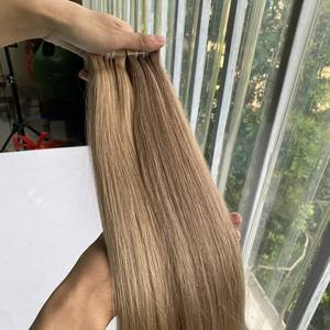 Vente en gros de cheveux bruts, Extensions de cheveux 100% humains, lisses, couleur naturelle #60 #30 - Product Image 6