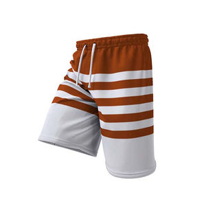 Pantalones cortos deportivos de verano de alta calidad para hombre, algodón transpirable con diseño de rayas de bolsillo, OEM ODM, cordón personalizado, nuevo estilo corto - Product Image 5