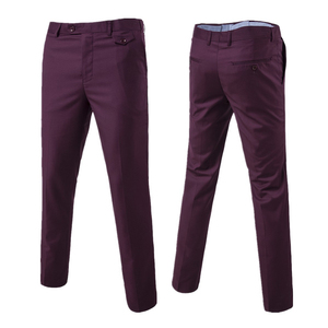 Nuevo Pantalón recto de alta calidad al por mayor, Pantalones chinos de mezcla de algodón, pantalones de golf informales formales para hombres - Product Image 4