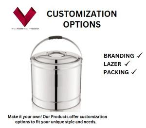 Marmite à soupe en acier inoxydable de haute qualité, grande capacité, 12 litres, pour la vente en gros, Fusion - Product Image 3