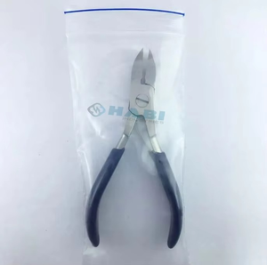 Coupe-ongles robuste en acier allemand avec poignée bleue personnalisée, coupe-ongles incurvés pour les ongles épais des bébés, pince à ongles - Product Image 3