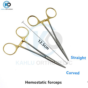 Juego de instrumentos de cirugía de párpado doble, tijeras manuales de acero inoxidable de titanio y portaagujas, pinzas hemostáticas de plástico - Product Image 5