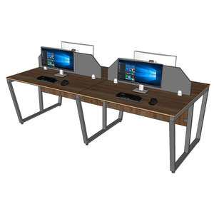 HBTC050 Mesa de Estilo Contemporáneo Minimalista para Cuatro Personas, 240x120cm, Melamina, Contrachapado, Patas Ensambladas, para Dormitorio - Product Image 5