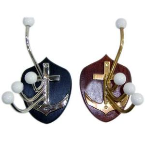 Gancho de pared de Metal de venta superior Base de madera Artículo de artesanía india Producto estándar superior Diseño único Hecho a mano Artículo de lujo al por mayor - Product Image 4