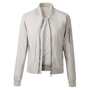 Chaqueta Bomber de satén de diseño personalizado 2025 para hombre, ropa larga transpirable de alta calidad con decoración de letras, precio al por mayor - Product Image 1