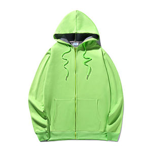 Sudaderas con capucha de gran tamaño con logotipo personalizado para hombre, Jersey de algodón y poliéster con patrón sólido, forro polar impermeable a prueba de viento teñido liso para - Product Image 3