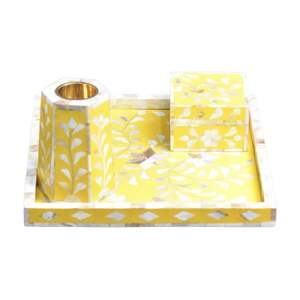 Plateau brûleur d'encens Bakhoor en nacre et coffret en acrylique, ensemble de décoration d'intérieur magnifique pour Ramadan et l'Aïd, vente en gros, nouveauté 2026, succès commercial - Product Image 3