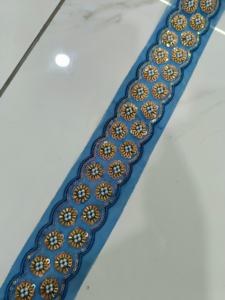 "ผ้าลูกไม้ลูกปัดคุณภาพสูงสำหรับชุดเดรสลูกไม้ปักลายหรูหราพร้อมเลื่อมและลูกปัดสำหรับชุดแต่งงานตอนเย็น - Product Image 4