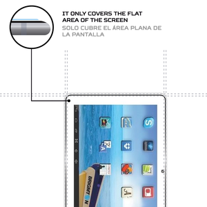 ฟิล์มกันรอยหน้าจอ ANTISHOCK สำหรับเมเดียคอม สมาร์ทแพด S2 101 แท็บเล็ตฟิล์มป้องกันระดับพรีเมียม - Product Image 4
