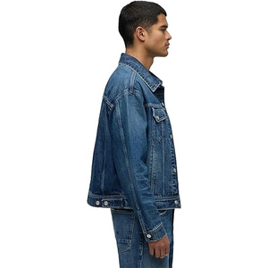 Nouvelle arrivée 2024 Veste en jean décontractée élégante pour homme Haute qualité Saison hivernale Lavée avec des prix raisonnables - Product Image 2