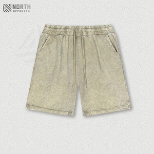 Pantalones Cortos de Mezclilla Holgados de Verano para Hombre, Casuales, de Poliéster/Algodón, Lavados Vintage, de Secado Rápido, con Cierre de Cordón - Product Image 5