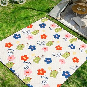Tapis de pique-nique pliable et épaissi pour les pique-niques au parc, les sièges de <span class=keywords><strong>camping</strong></span> et les activités familiales en plein air - Product Image 4