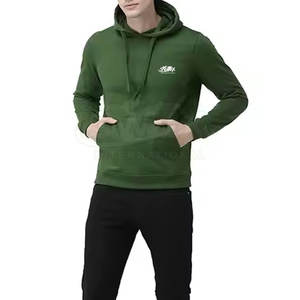 Sudaderas de invierno para hombre Sudaderas básicas con capucha de color sólido Sudaderas de moda para hombre - Product Image 2
