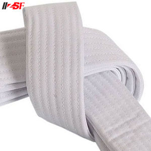 Ceintures de karaté de haute qualité en gros Options multicolores Logo et étiquettes personnalisés unisexe OEM/ODM à vendre - Product Image 4