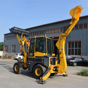 Mini retroexcavadora 4X4 CE Epa Engine Mini Retroexcavadora Farm Tractor Retroexcavadora Excavadora Cargador 4x4 Retroexcavadora - Product Image 5