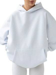 Produits en gros 345 Gsm Sweat à capuche en molleton de coton imprimé personnalisé unisexe pour femmes de haute qualité, poids lourd, faible MOQ - Product Image 4