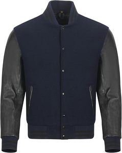 Chaquetas universitarias de diseño personalizado de alta calidad para hombre El mejor material transpirable de secado rápido ahora disponible - Product Image 1