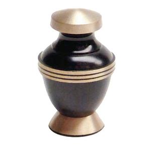 Venta superior Calidad superior Hecho a mano Forma redonda Metal Recuerdo Urna Diseño tradicional de estilo americano para suministros funerarios - Product Image 5