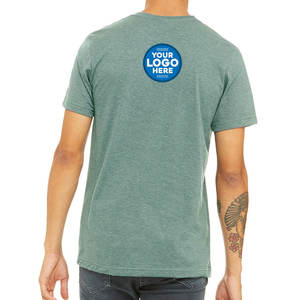 T-shirts pour hommes avec impression d'écriture sur écran, fabrication OEM - Product Image 2