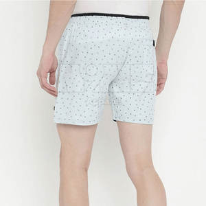 Short décontracté à motif uni pour hommes 100% coton polyester taille moyenne prix de gros en vente - Product Image 3