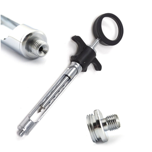 Jeringa Dental Manual Autoaspirante de Acero de Calidad Premium, 1.8 ml, Instrumentos Quirúrgicos de Precisión, Reutilizable, Negra, Ergonómica - Product Image 2