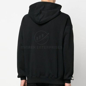 Nouveaux sweats à capuche décontractés pour hommes, chauds pour l'hiver, respirants, séchage rapide, 100% coton, confortables, broderie, motif uni, col à capuche - Product Image 6