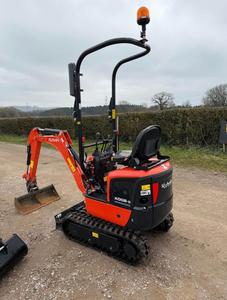 2022 Kubota เครื่องขุดดินขนาดเล็ก1ตัน4ถังใช้เพียง80ชั่วโมงในสภาพ Huade กระบอกไฮดรอลิก - Product Image 5