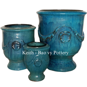 1. [KEITH] best selling durable using flower <b>pots</b> planters ceramic <b>clay</b> planters Vietnam - Product Image 2