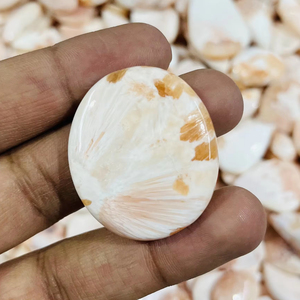 Colgante de colecita Rosa Natural de calidad AAA +, cabujón de piedras preciosas sueltas, lote de joyería fina, cabujón de piedras preciosas sueltas Scolectice - Product Image 2