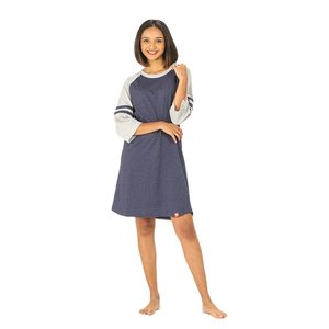 Chemise de nuit en jersey 100% coton, super douce et confortable, coupe ample, pour femmes, tailles S-2XL, offre ODM - Product Image 5