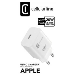 Cable de Carga ACHIPHUS USB Tipo-C de 20W con Entrega de Energía, Color Blanco, Tamaño Pequeño, ACHIPHUSBCPD20SMLW - Product Image 2