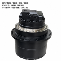 Moteur de translation final pour excavatrice 47043512 GM09VL GM10VL 6831161390 72271598 LN002390 pour CK28 CX15B CX16B CX18 CX18B
