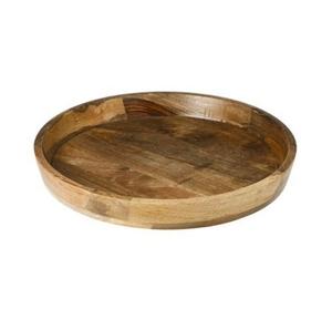 Bandeja para servir desayuno de madera de acacia de alta calidad, diseño rectangular sólido para decoraciones de mesa de hogar o boda, último lanzamiento - Product Image 2