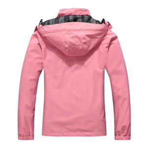 Meilleures ventes de vestes softshell personnalisées pour femmes Veste coupe-vent imperméable et respirante à imprimé décontracté pour l'hiver - Product Image 5