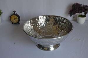 Premium Vintage moderne luxe fantaisie nouveau Design Offre Spéciale unique bol de service avec support 3 jambes bol de fruits pour la maison et la fête - Product Image 3