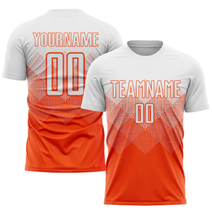 เสื้อฟุตบอลสำหรับทั้งชายและหญิงผ้าโพลีเอสเตอร์ระบายอากาศได้ดีผ้า100% แบบซับลิเมชันติดโลโก้ได้ตามต้องการ - Product Image 6